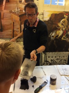 demonstratie etsen